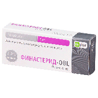 Финастерид-OBL таблетки 5мг 30шт