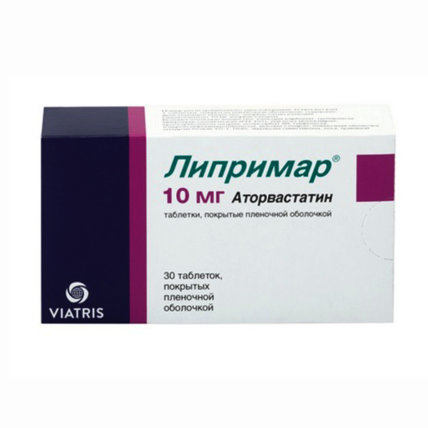 Липримар таблетки 10мг 30шт