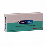 Глево таблетки 500мг 10шт