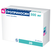 Гроприносин таблетки 500мг 30шт