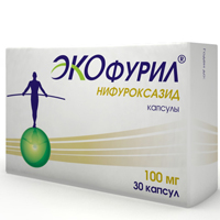 Экофурил капсулы 100мг 30шт