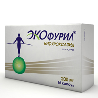 Экофурил капсулы 200мг 16шт