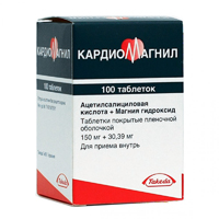 КардиоМагнил таблетки 150мг 30,39мг 30шт