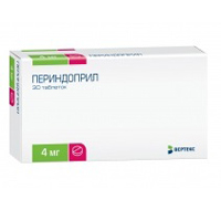 Периндоприл таблетки 4мг 30шт