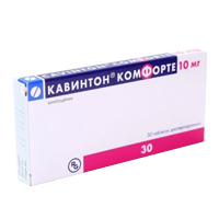 Кавинтон Комфорте таблетки 10мг 30шт