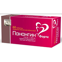 Панангин Форте таблетки 316мг+280мг 60шт