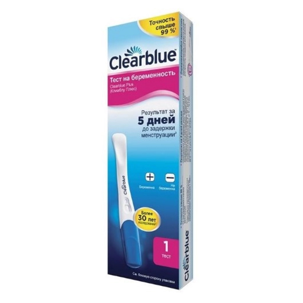 Clearblue Клиаблу Плюс тест