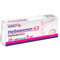 Небиволол-СЗ таблетки 5мг 28шт