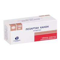 Лозартан Канон таблетки 100мг 90шт