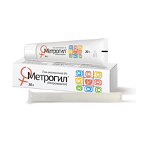 Метрогил гель 1% 30г