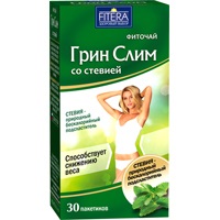 Fitera Грин Слим со стевией чай 2г 30шт