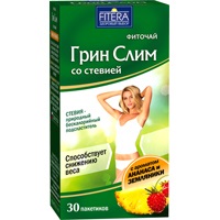Fitera Грин Слим со стевией чай 2г 30шт