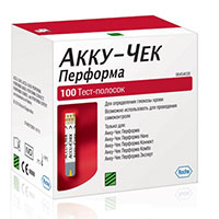 Тест-полоски Акку-Чек Перформа 100шт