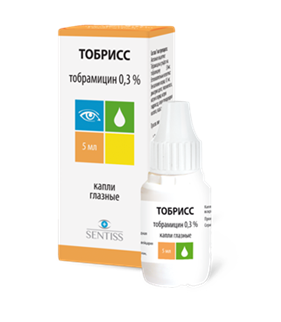 Тобрисс капли 0.3% 5мл
