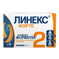 Линекс Форте капсулы 7шт