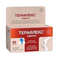 Терафлекс Адванс капсулы 250мг+100мг+200мг 60шт