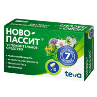 Ново-Пассит таблетки 10шт