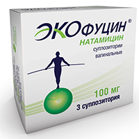 Экофуцин суппозитории 100мг 3шт