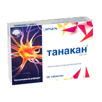 Танакан таблетки 40мг 30шт
