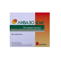 Ливазо таблетки 4мг 28шт