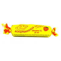 Аскорбиновая кислота с сахаром таблетки 3г 10шт