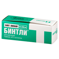 Бинт липкий