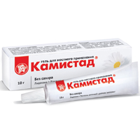 Камистад гель 20мг/г+185мг/г 10г