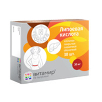 Липоевая кислота Квадрат-С 30шт
