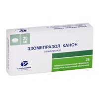 Эзомепразол Канон таблетки 20мг 28шт