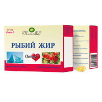 Мирролла Рыбий жир с маслом шиповника капсулы 370мг 100шт