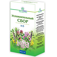 Успокоительный сбор №3 сырье 50г