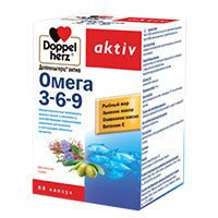 Доппельгерц Актив Омега 3-6-9 капсулы 1462мг 60шт