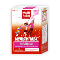 Мульти-табс Малыш таблетки 30шт
