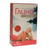 Глина косметическая красная