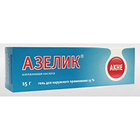 Азелик гель 15% 15г