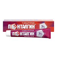 Пенталгин экстра-гель гель 5% 30г