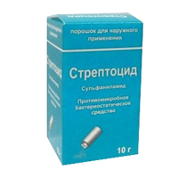 Стрептоцид порошок 10г