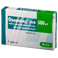 Фромилид Уно таблетки 500мг 7шт