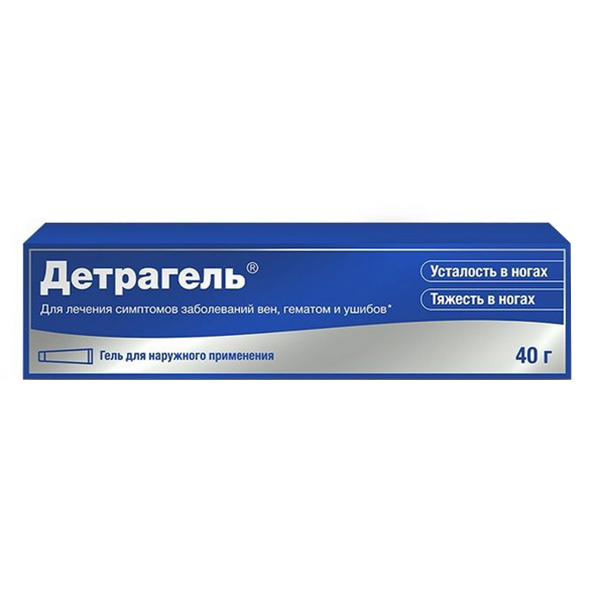 Детрагель гель 40г