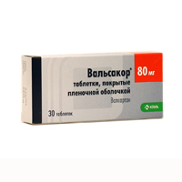 Вальсакор таблетки 80мг 30шт