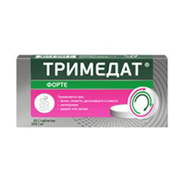 Тримедат форте таблетки 300мг 20шт