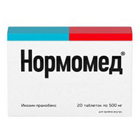 Нормомед таблетки 500мг 20шт