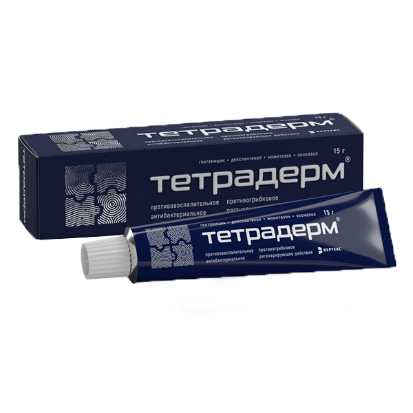 Тетрадерм крем 15г