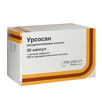 Урсосан капсулы 250мг 50шт
