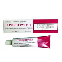 Троксерутин гель 2% 40г