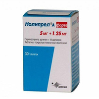 Нолипрел А форте таблетки 1.25мг+5мг 30шт