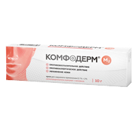 Комфодерм М2 крем 0.1%+2% 10г
