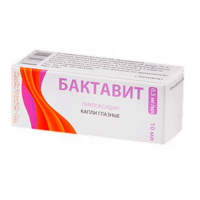 Бактавит капли 0.5мг/мл 10мл