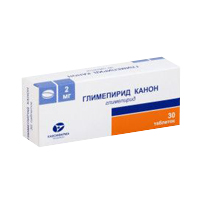 Глимепирид Канон таблетки 2мг 30шт