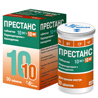 Престанс таблетки 10мг+10мг 30шт